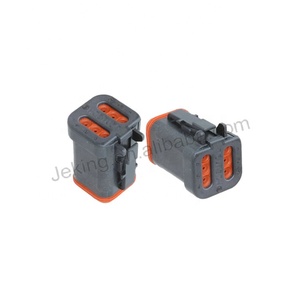 Jeking ตัวเชื่อมต่อมิเตอร์6P DT แบบซีลฝาท้าย <span class=keywords><strong>DT06</strong></span>-<span class=keywords><strong>6S</strong></span>-<span class=keywords><strong>CE05</strong></span> - Product Image 1