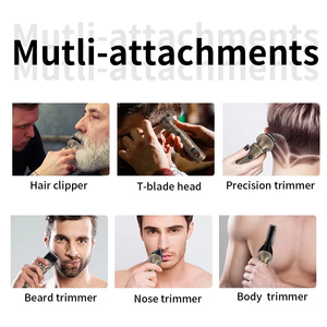 Juego De Cortadora De Pelo <span class=keywords><strong>El</strong></span>éctrica T9 Vintage Maquinas De <span class=keywords><strong>Barberia</strong></span> Afeitadora De Barba Recortadora Impermeable Para Hombres Peluquero - Product Image 6