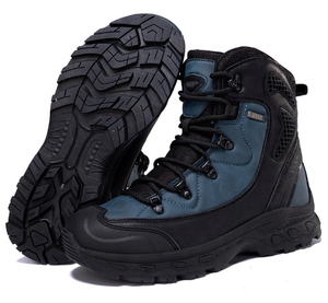 DFB926 <b>Hiking</b> Combat Desert <b>Boots</b> Training for Men Safety Shoes Factory Leather Hunting Desert Combat <b>Boots</b> Black Mens Tactical - Product Image 4