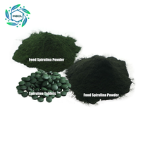 Poudre d'extrait de spiruline biologique de qualité alimentaire en gros sous marque privée et comprimés de spiruline à vendre