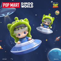 Figur Koleksi Asli POP MART MEGA JUST DIMOO 400% Pixar Alien Dengan Hadiah Toy Story