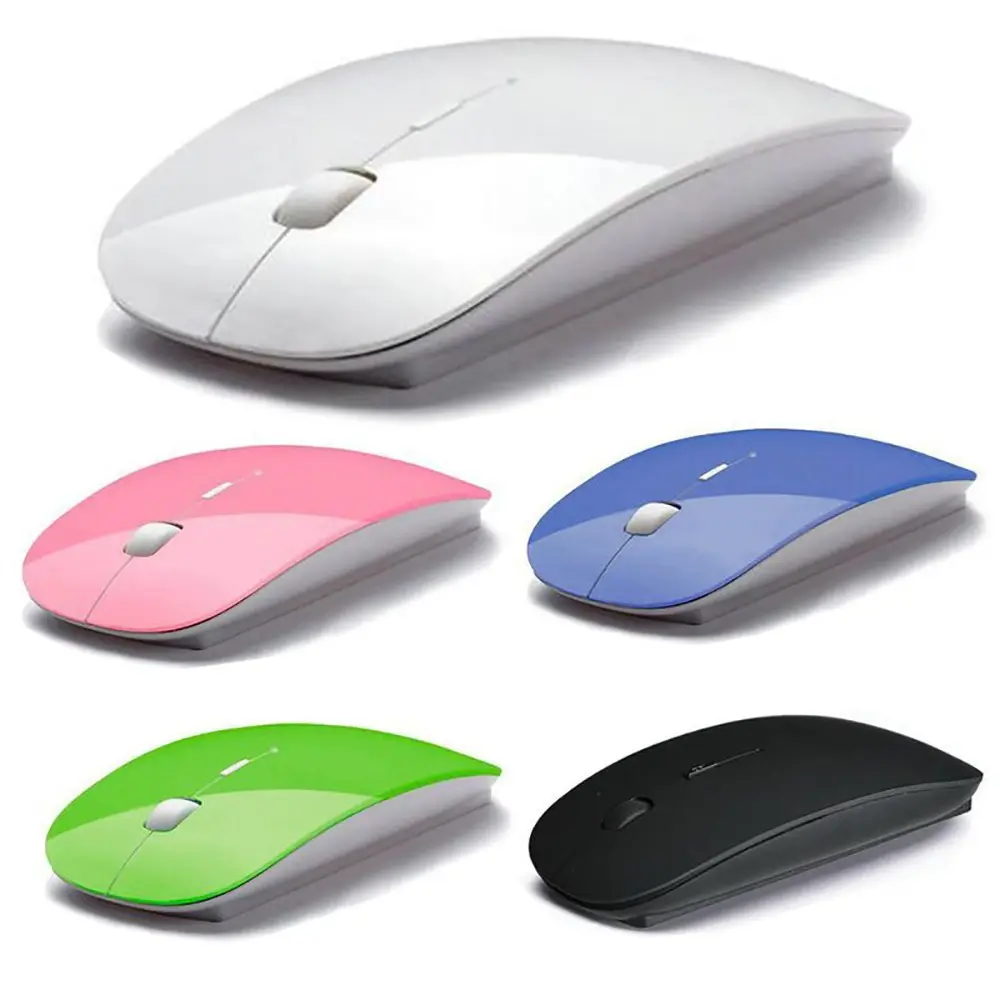 Gioco per computer 2.4g mouse ottico 1600dpi mouse wireless silenzioso ultrasottile di alta qualità
