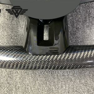 พวงมาลัยเย็บสีเหลืองคาร์บอนไฟเบอร์สำหรับ <span class=keywords><strong>Mercedes</strong></span> Benz <span class=keywords><strong>Amg</strong></span> W463 W219 W211 W209 <span class=keywords><strong>W223</strong></span> C E-G-Class - Product Image 5