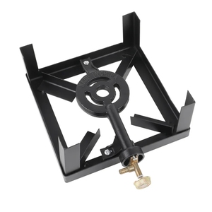Estufa de Gas Portátil de Hierro Fundido SH-25*25, de un Solo Quemador, para Acampar al Aire Libre, Hogar, RV, Encendido Manual - Product Image 6