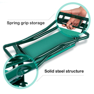 New <strong>Garden</strong> Kneeler and Seat with Sturdy Soft EVA Foam <strong>Pad</strong>, Foldable Kneeling <strong>Bench</strong>, with 2 Tool Pouch - Product Image 2