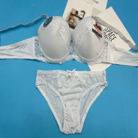 Ensemble soutien-gorge et culotte pour filles, modèle YRF028, tailles 42-52D, vente en gros, avec photos sexy, soutien-gorge et culotte grande taille, plusieurs couleurs disponibles, à 2,25 dollars.