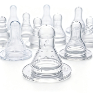 Tétine en silicone <span class=keywords><strong>Lansinoh</strong></span> NaturalWave pour biberon, débit moyen, lot de 2 - Product Image 3