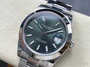 Reloj Mecánico de Lujo de la Mejor Calidad, 41 mm, VS Factory V2, Acero 904L, Movimiento ETA 3235, Reloj de Buceo 126334, Verde Menta - Product Image 3