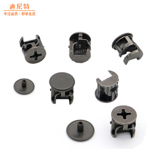 Dinite <b>Plastic</b> Screw Cover Cap With Eccentric <b>Wheel</b> For Furniture Connection Easy Installation - Product Image 1