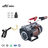 Pompa Transfer Bahan Bakar Diesel Listrik DC12V DC24V Pasokan Pabrik untuk Pengisian Bahan Bakar Truk, Mesin Pertanian, dan Pekerjaan Pengiriman Kelautan