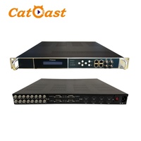 低延迟4-24通道高清MI DVB-S2调谐器转IP SRT IPTV系统服务器数字电视转IP流媒体系统