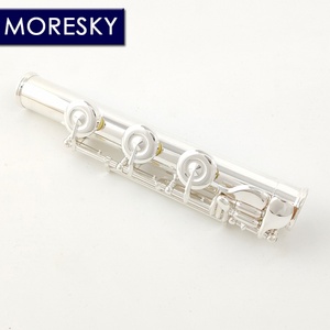 ขลุ่ย MORESKY 17 รูเปิด คีย์ C ตัวเครื่องเงินแท้ 925 ชุบเงิน ระบบ E-Mechanism รุ่น MFL-308 - Product Image 4