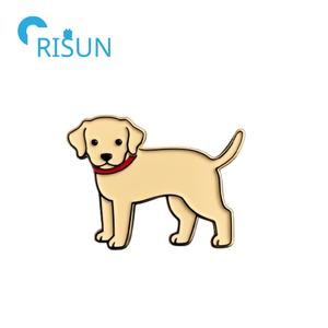 Fabricación esmalte cachorro perro Pin broche amarillo <span class=keywords><strong>Labrador</strong></span> Retriever solapa Pin personalizado <span class=keywords><strong>Labrador</strong></span> laboratorio perro Pin insignia - Product Image 3