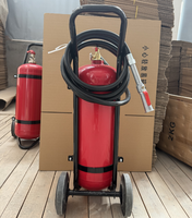 Extincteurs à poudre sèche en acier au carbone rouge de classe A/B/C, conformes à la norme CE, Anbao ABC-25KG, fournis directement par l'usine.