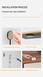 Interruptor automático de sensor de mano IR Control de luz de contacto no directo con función de encendido/apagado automático de inducción de movimiento - Product Image 6