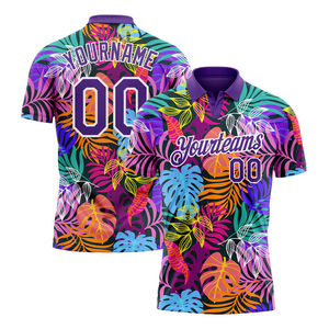 Acheter un polo décontracté en polyester tricoté à sublimation, séchage rapide, impression personnalisée, piqué de golf pour homme, polo à vendre - Product Image 1