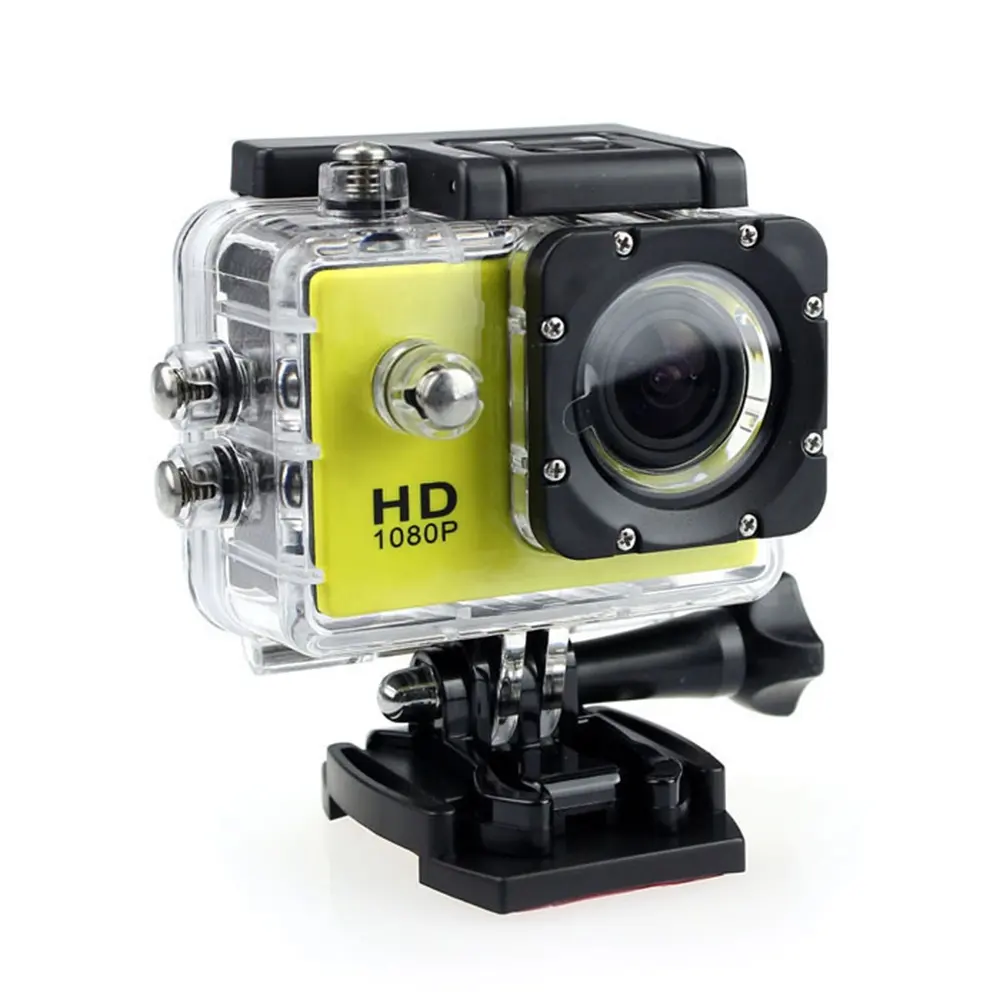 Hot Amazon 2022 Action Sport Camera Go Pro Volledige Accessoires Video Digitale Camera 1080P Hd 2.0 Inch Scherm Waterdicht action Cam