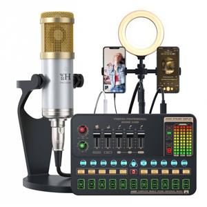 Card âm thanh phòng thu trộn hát giảm tiếng ồn Micro Voice Pro BM800 phát sóng trực tiếp đ<span class=keywords><strong>i</strong></span>ện thoạ<span class=keywords><strong>i</strong></span> máy tính ghi v10x Pro - Product Image 3