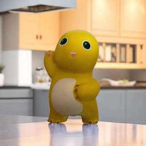 Piccolo giocattolo di latte drago Fidget Super morbido Pinch Play lento rimbalzo Squishy cartoni animati ornamenti da tavolo - Product Image 5