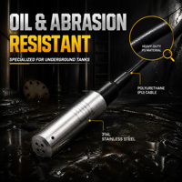 Capteur de niveau submersible anti-interférence en acier inoxydable PL301, câble en polyuréthane, transmetteur de pression résistant à l'huile