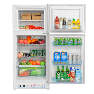 Réfrigérateur à absorption à gaz 174L, 2 portes, congélateur supérieur, pour la vie hors réseau - Product Image 5