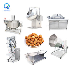 Machine de revêtement d'arachides, d'amandes et de noix de cajou OCEAN pour la production de gros volumes de noix enrobées - Product Image 1