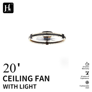 Factory wholesale 500mm 7-blade DC motor modern home decoration <b>ceiling</b> fan with LED <b>light</b> <b>remote</b> <b>control</b> for bedroom use - Product Image 2