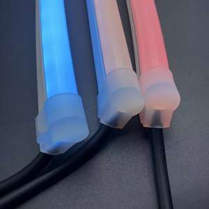 Tira de Luz <span class=keywords><strong>LED</strong></span> <span class=keywords><strong>RGB</strong></span> de Neón, 10*23mm, IP67 Impermeable, 10mm 5050SMD <span class=keywords><strong>RGB</strong></span>, Iluminación de Puente de Silicona a Todo Color para Paisajismo, Mangueras para Bricolaje - Product Image 4