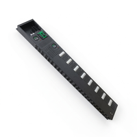 PDU Industrielle 250A Triphasée 180kW 415V/277V 45 Ports PA45/P33 Refroidissement Liquide pour Serveur Haute Densité HPC AI GPU