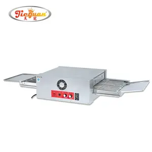 Commercial stainless steel electric conveyor pizza baking oven