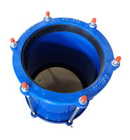 Raccord universel Flexible DI en fonte Ductile pour tuyau en PVC