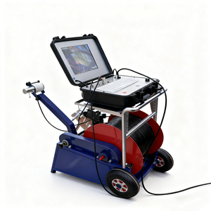 Système de caméra d'inspection de puits <span class=keywords><strong>Esolution</strong></span> CCTV : Caméra de fond de puits étanche - Product Image 1