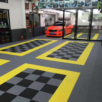 Les usines chinoises produisent des grilles en plastique PP de haute qualité pour les sols de laveries auto, les dalles de garage