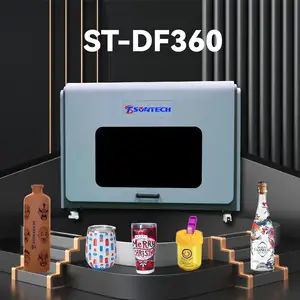2024 neue produkte 360-grad-digitaldruckmaschine zylinder dosendrucker glasflaschen-drucker uv-tintenstrahldrucker