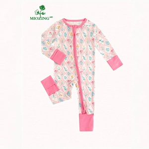 ชุดนอนเด็กอ่อนพรีเมียม Miozing ผ้าไผ่ ระบายอากาศดี มีสินค้าพร้อมส่ง ขายส่งเสื้อผ้าเด็กบูติก - Product Image 1