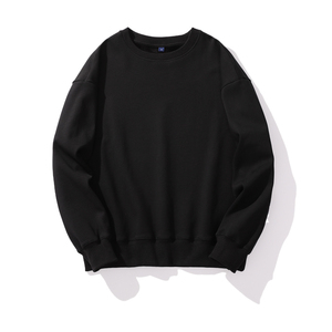 350GSM Heavyweight Drop Vai Mens Quá Khổ Áo Áo Thun Cotton Spandex Crew Cổ Dài Tay Áo Biểu Tượng Tùy Chỉnh Áo - Product Image 2