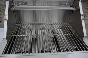 Fornitore professionale 28 pollici <span class=keywords><strong>3</strong></span> fuochi attrezzature cucina grill a Gas con LED e rosticceria - Product Image 4