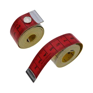 德国优质软卷尺裁缝卷尺带按扣紧固件身体测量尺针线缝纫工具150厘米/60英寸