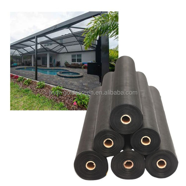 JINDI Patio Mosquito Netting Vinyl-coated Patio Mesh Swimming Pool Screen