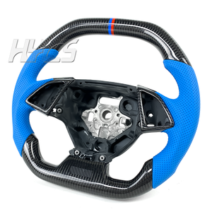 Accessoires intérieurs de voiture Volant sport en fibre de carbone pour <span class=keywords><strong>Chevrolet</strong></span> <span class=keywords><strong>Corvette</strong></span> C7 C6 C8 - Product Image 2