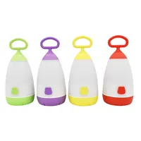 Mini farol Led personalizado de varios colores para niños, lámpara de Camping con función de Sos, 120 lúmenes