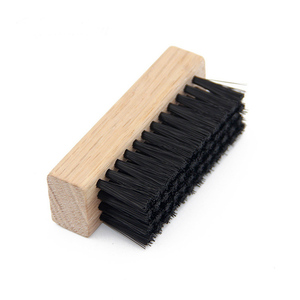 Biểu tượng tùy chỉnh gỗ xử lý heo rừng lông giày làm sạch bàn chải - Product Image 4