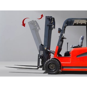 Portable <b>Electric</b> Forklift 2.5-4 Ton Lithium-Ion 60V/70AH Battery 4WD Truck 3m-6m Lift Height <b>Electric</b> Side Shifter - Product Image 4