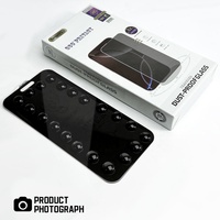 Protection d'écran en verre trempé incurvé 2.5D à couverture intégrale 360° avec confidentialité pour iPhone 18 17 16 15 14 13 12 Pro Max (OEM/ODM)