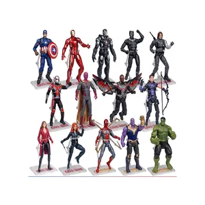 Figuras DE ACCIÓN DE Spiderman, serie de cómics americanos personalizados y populares al por mayor, Colección infantil