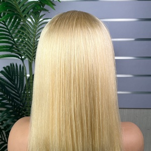 วิกผมแบบคาดศีรษะสีบลอนด์ 613 ผมแท้ 100% - Product Image 3
