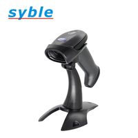 XB-6208 Lector de Códigos de Barras Portátil con Cable 1D para Android, Lector de Códigos QR 2D, Escáner de Códigos de Barras CMOS