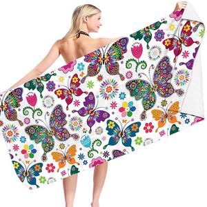 Quick Dry Sand Free Travel <b>Beach</b> <b>Towel</b>, Summer <b>Microfiber</b> Bath <b>Towel</b> for Kids, Girls, Womens, Mens - Product Image 1