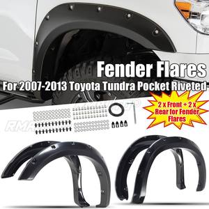 4 Pièces Garde-boue ABS Élargisseurs d'ailes Protection d'arche de roue Pièces extérieures pour Toyota Tundra 2007-2013 2014-2022 Accessoires - Product Image 2