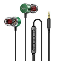 Earbud In-Ear Berkabel 1.2m Terlaris dengan Super Bass, Jack Universal 3.5mm, Kualitas Bagus, Handsfree, Chipset JL